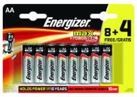 Batteri Energizer MAX 12-Pack