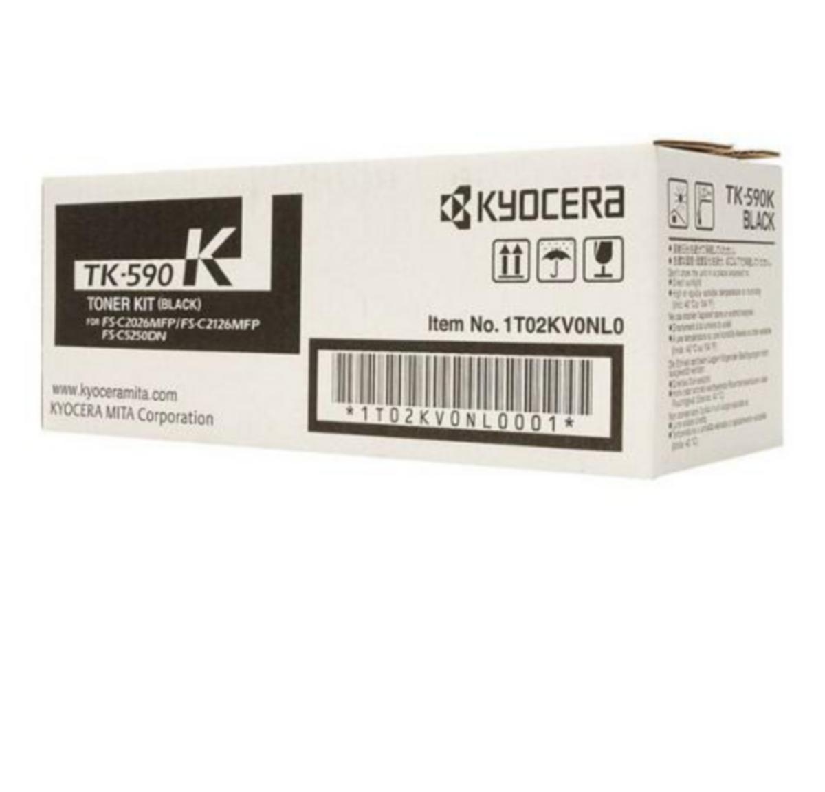 Toner Kyocera - Toner TK-590K 7K svart Kyocera