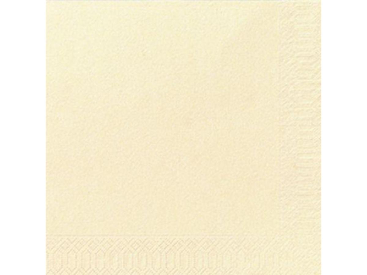 Serviett Duni 3-lag 40cm - Serviett 3-lag 40cm Duni Vanilje 125pk