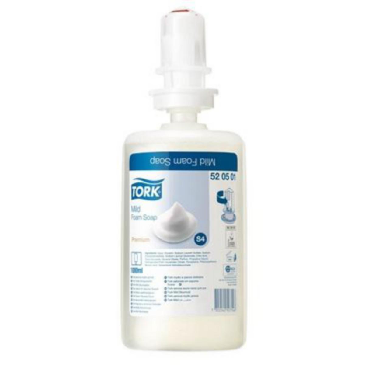 Mild skumsåpe Tork - Skumsåpe mild Tork S4 1L