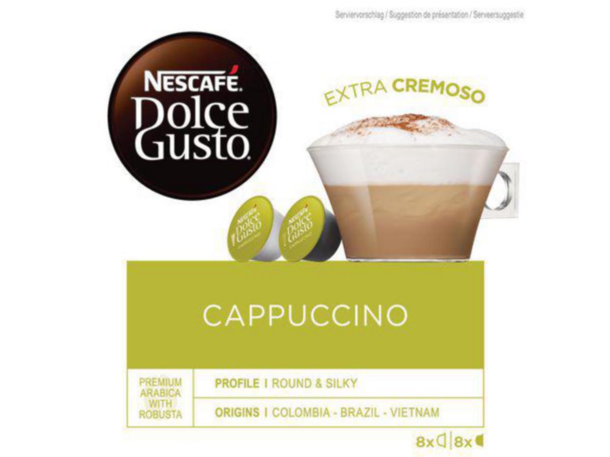 Kaffekapsel NESCAFÉ® Dolce Gusto® kapsler - Kaffekapsel Dolce Gusto Nescafe Cappuccino 16pk
