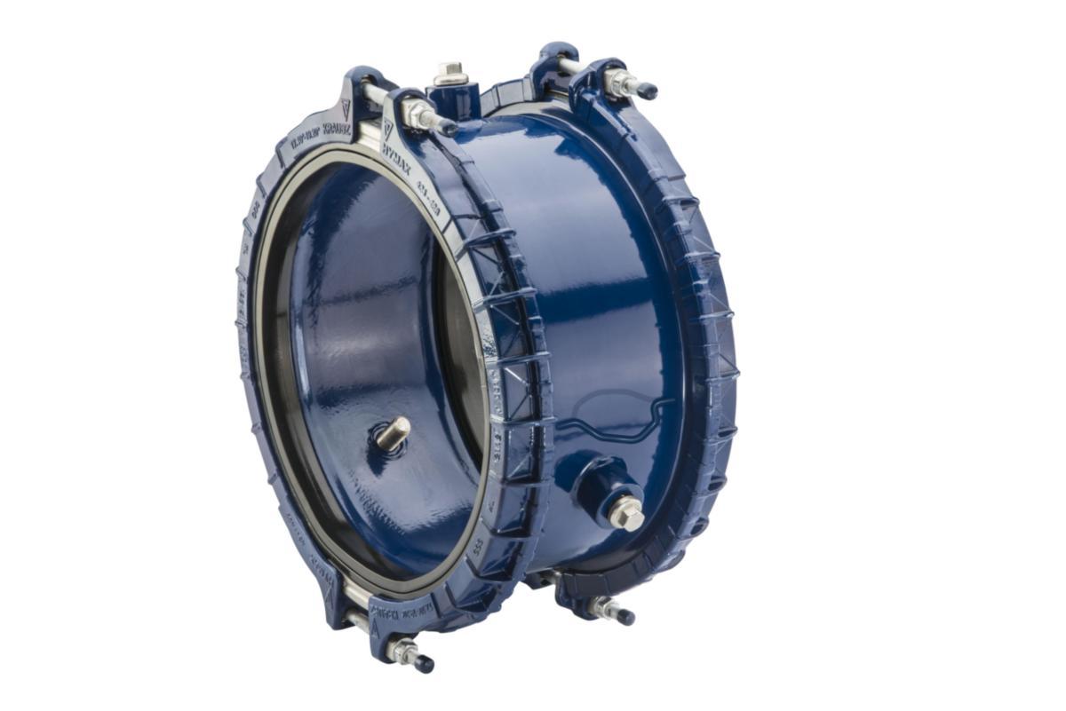 Skjøtemuffe Hymax2, Ibeco - DN350 Hymax2 skjøtemuffe L=295 alle type rør 375-431mm PN16