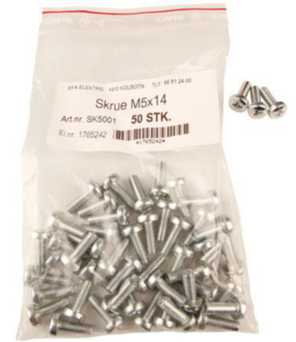 Festemateriell EFA - Skrue 49 SK 6001-M6X14