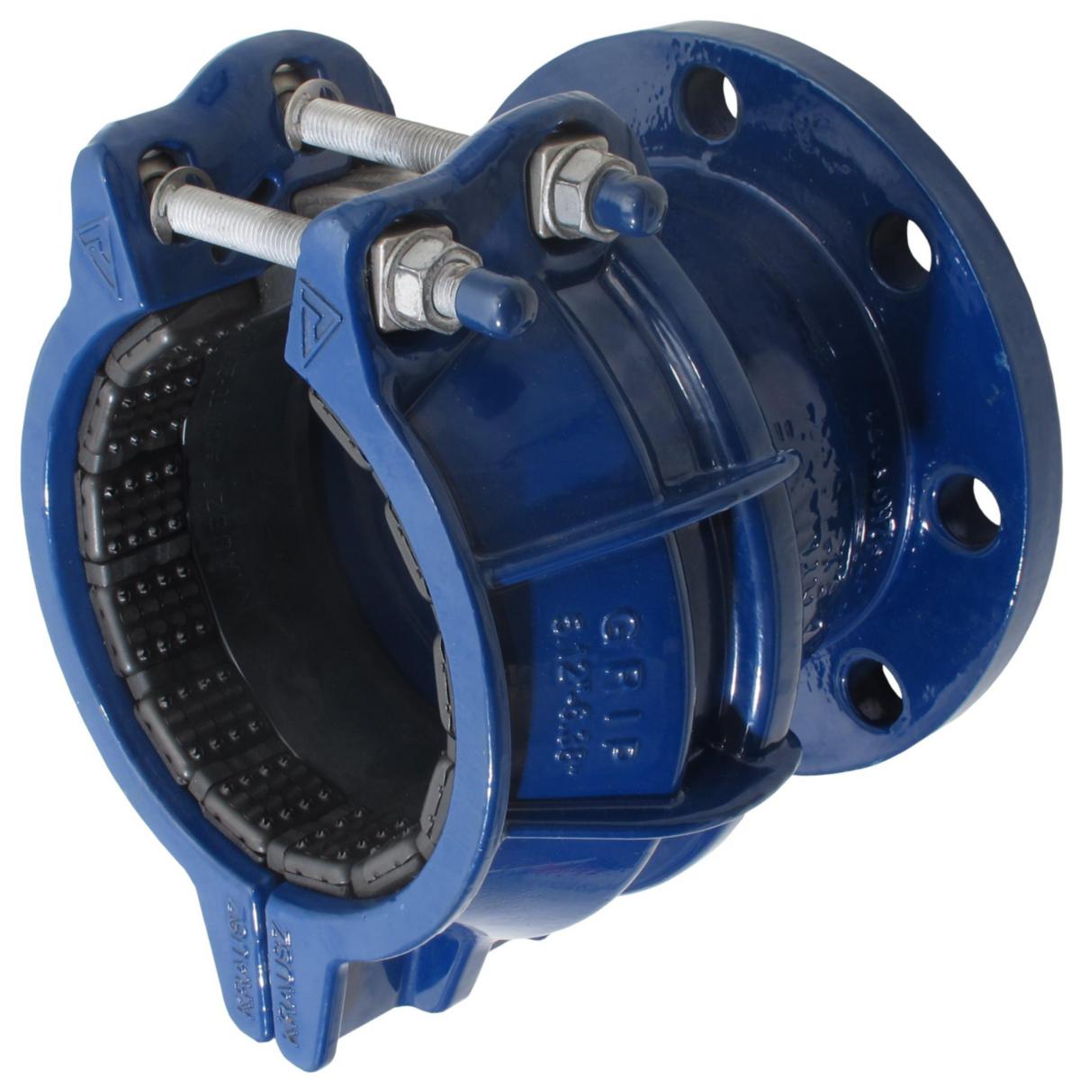 Flensemuffe Hymax Grip, Ibeco - DN300 Hymax Grip Flensemuffe 312-362 mm Strekkfast PN16