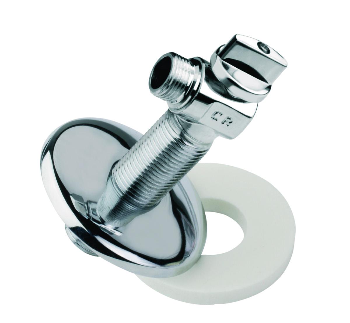 Albue med avstenging, Roth - 1/2"x3/8" Roth albue m/avst.