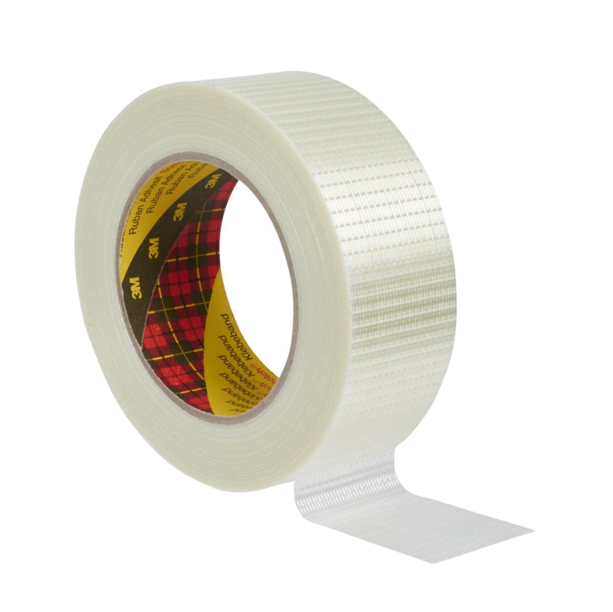 Glassfibertape 3M Scotch 8956 - Glassfibertape Scotch 8956 3M 19mmX50m hvit