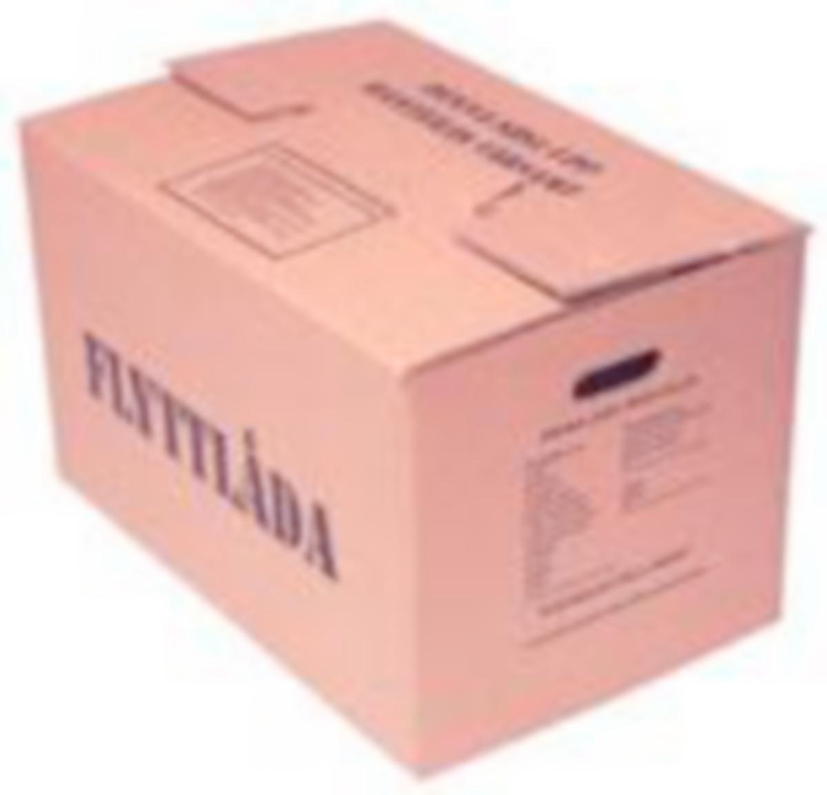 Flytteeske - Flyttekasse 84L 560X385X350mm