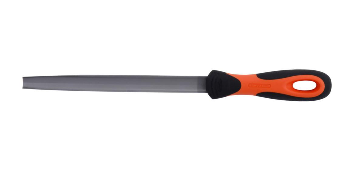 Halvrund fil Bahco 210 med skaft - Fil halvrund 1-210 Ergo Bahco 150X16X4.5mm grov