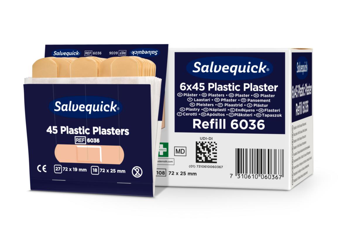 Plaster Salvequick® 45 Plastic refill plasterautomat - Refill plasterautomat Salvequick 45 Plastic