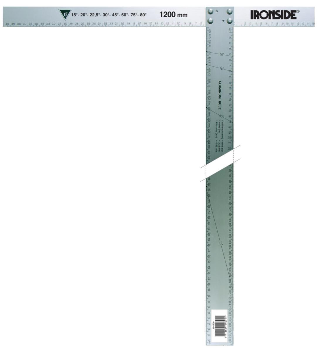 Gipsvinkel Ironside - Gipsvinkel aluminium 90gr. Ironside 1200mm 154200