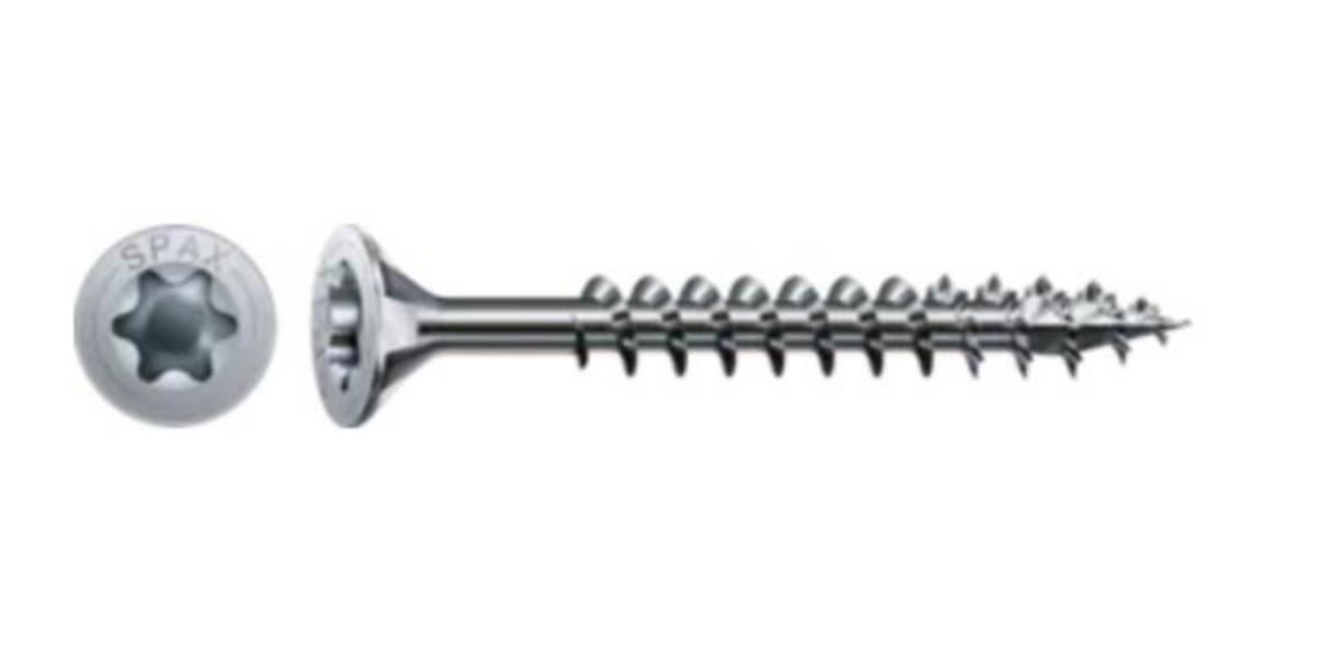 Treskrue TFT SPAX elforzinket - Treskr 3.5X40 EZ SH TX elforzinket senkhode SPAX