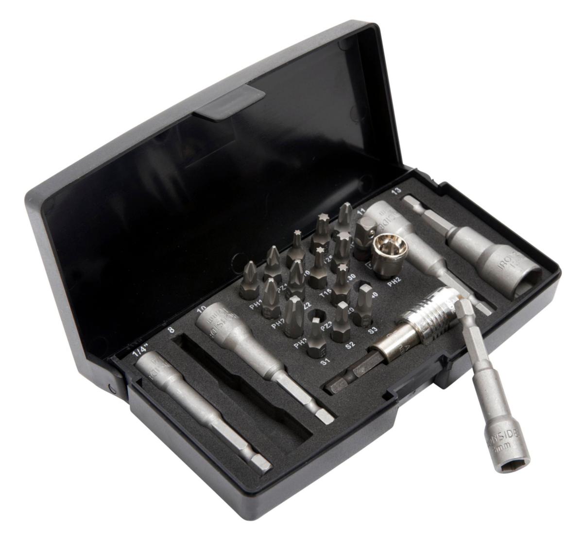 Bits- og magnetpipesett 24 deler Ironside - Bits/magnetpipesett Ironside 24 deler 244007