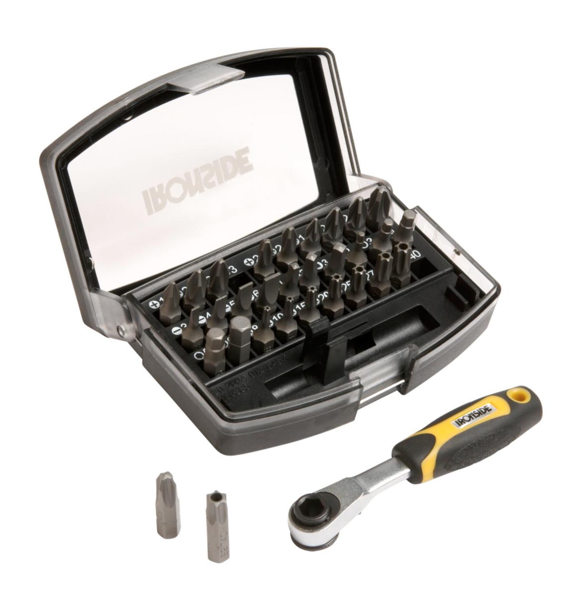 Bitssett 31 deler Ironside - Bitssett belteklips Ironside 31 deler 244000