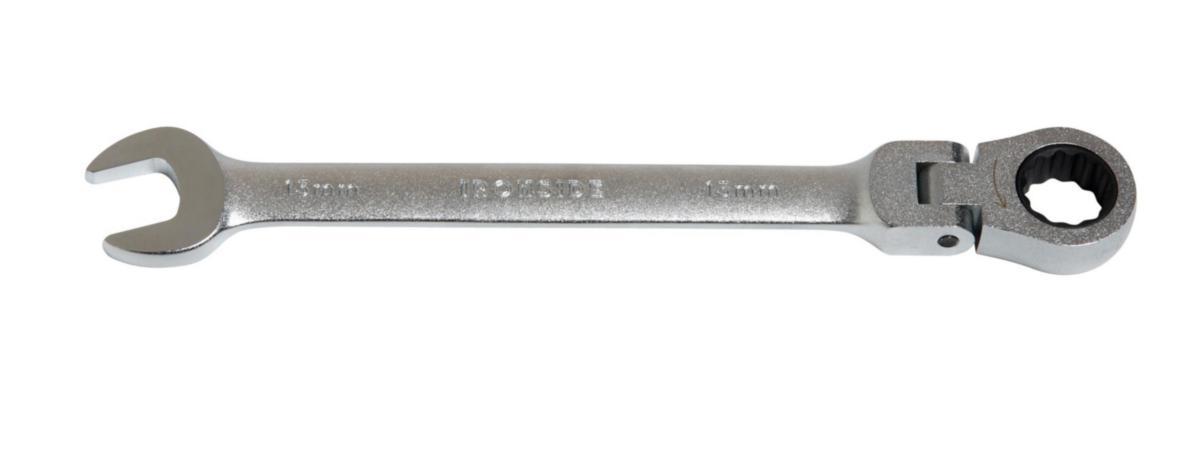 Skrallekombinøkkel leddet Ironside - Skrallekombinøkkel leddet Ironside 10X158mm 117340