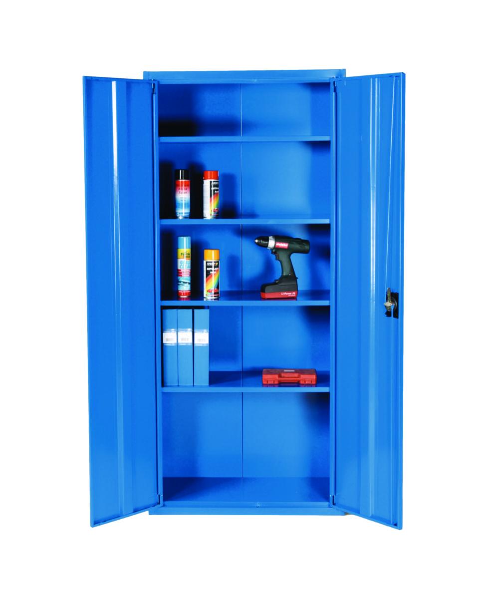 Oppbevaringsskap - Oppbevaringsskap umontert 1800x800x400 mm blått