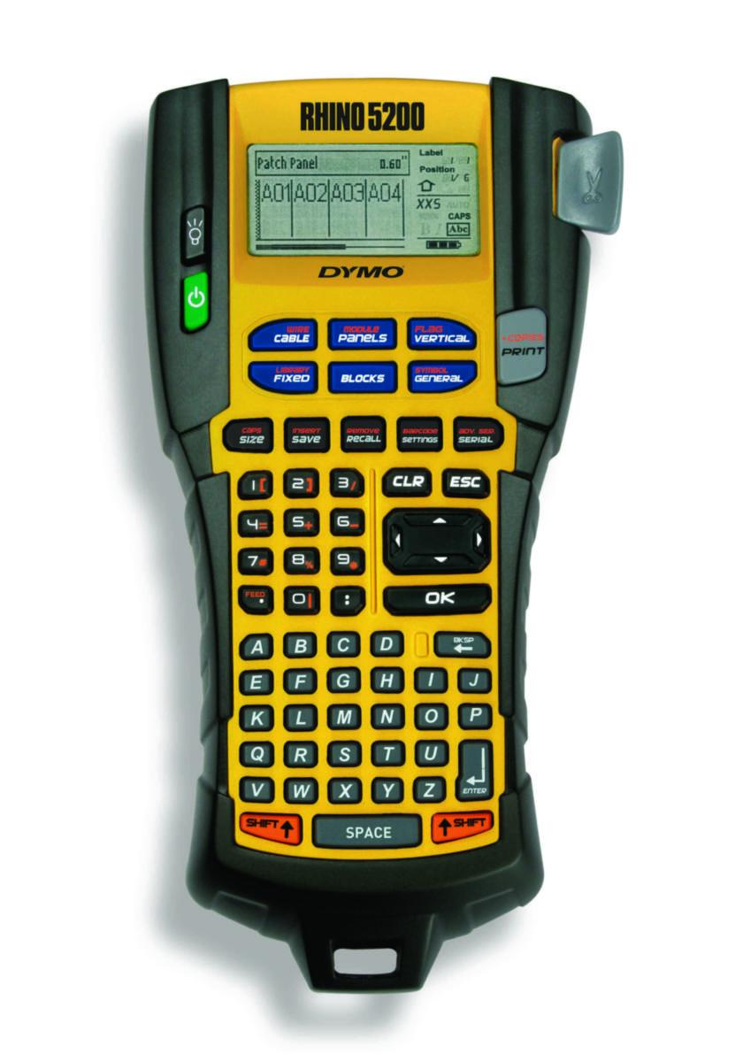 Merkemaskin DYMO Rhino 5200 - Merkemaskin Rhino 5200 Dymo