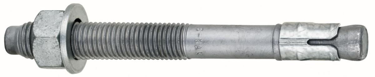 Ekspansjonsbolt Sormat S-KAK varmforsinket - Ekspansjonsbolt 12/155X253 VF varmforzink S-KAK 10pk Sormat