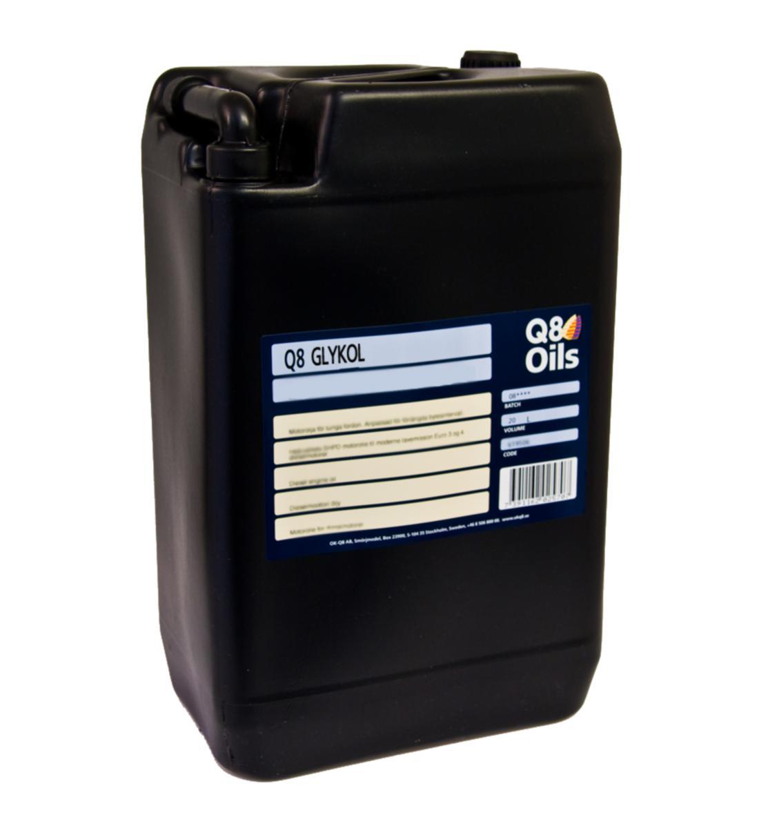 Frostvæske Q8 konsentrert - Glykol BS 6580 Q8 konsentrat 1000L IBC 671999