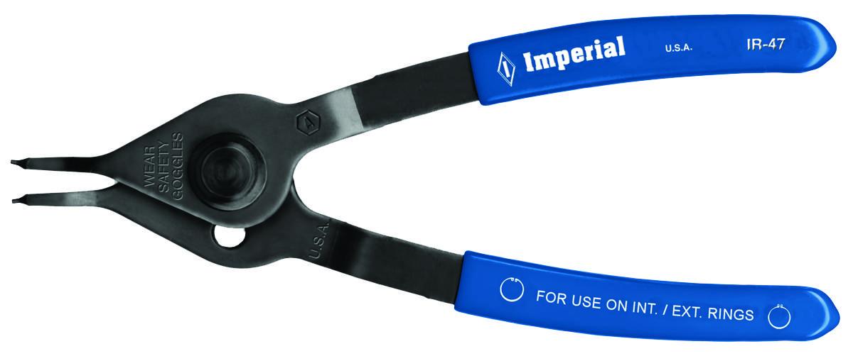 Sporringtang Milbar omstillbar - Seegerringstang IR-70 Milbar 195mm 18-50mm rett