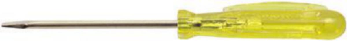 Finmekanikerskrutrekker med klips Spor - Skrutrekker finmekanikk 0.8X3.0 60mm m/klips