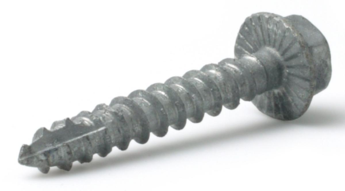 Treskrue Norsk sekskant T6SF CUT varmforzinket - Treskr Norsk 10X65 VF 8.8 Norsk treskrue varmforzinket