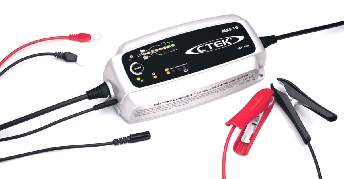 Batterilader CTEK MXS 10 EU - Batterilader MXS 10 EU CTEK 13.6-15.8V 10A