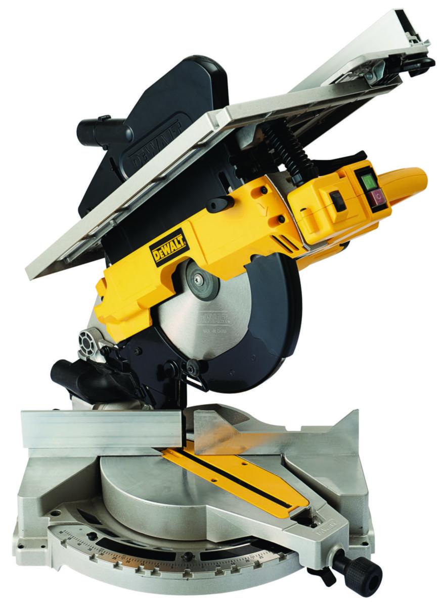 Kapp-/ gjærsag DeWalt D27113 - Bords-/gersag D27113 DeWalt 305mm 1600W