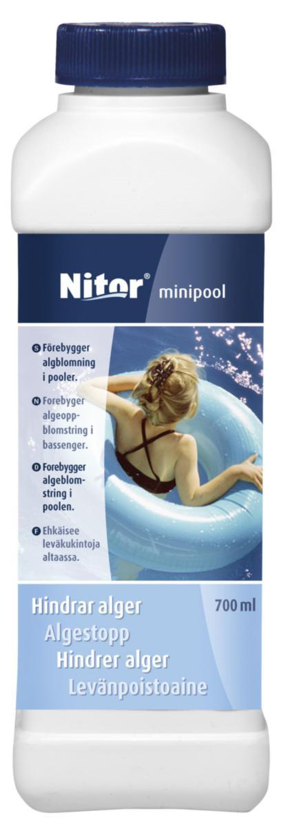 Algebekjemping Nitor - Algemiddel Minipool Nitor 700ml bassengrengjøring