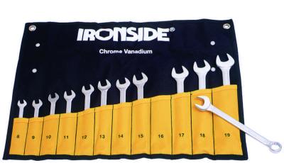 Kombinasjonsnøkkelsett Ironside 8-19mm 12pk 112301