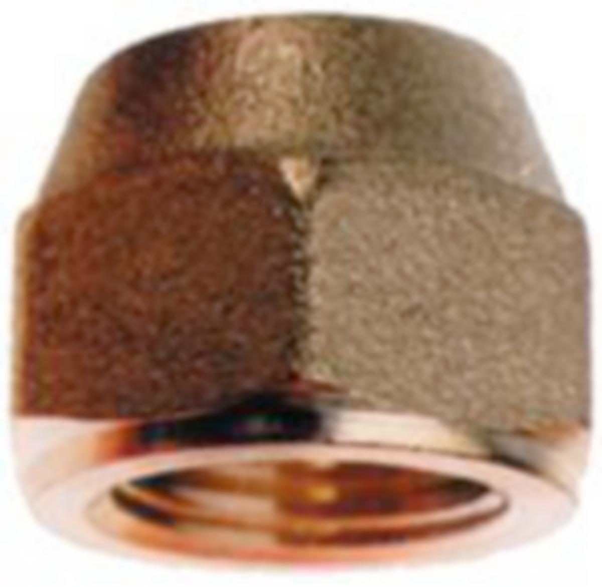 NS4 flensemutter - Flensemutter NS4-4 1/4" 1/4"FLARE