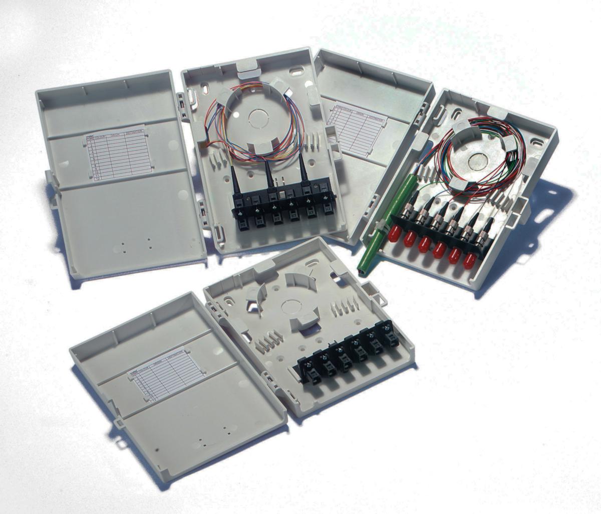 Fiberbokser Molex - Veggboks MMI. Plast