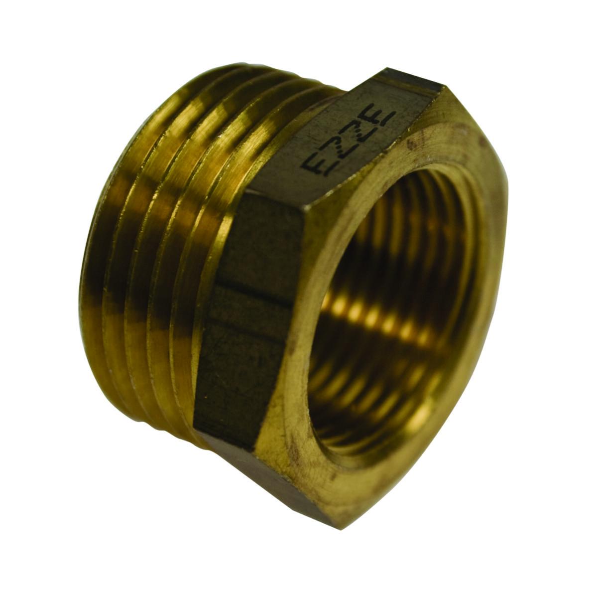 Overgangsnippel messing - 3/8 x 1/8 overg.nippel Ez Ezze 3231
