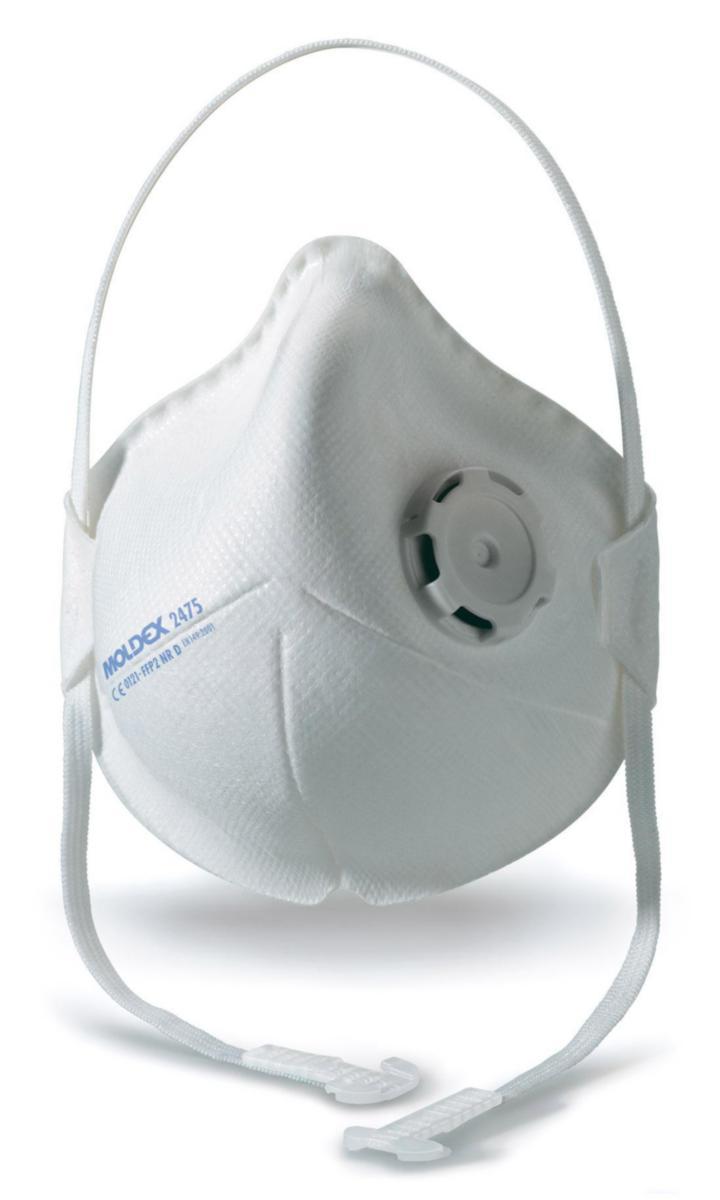 Filtrerende støvmaske Moldex Smart Pocket - Støvmaske Moldex 2475 Smart Pocket FFP2 NR D med ventil