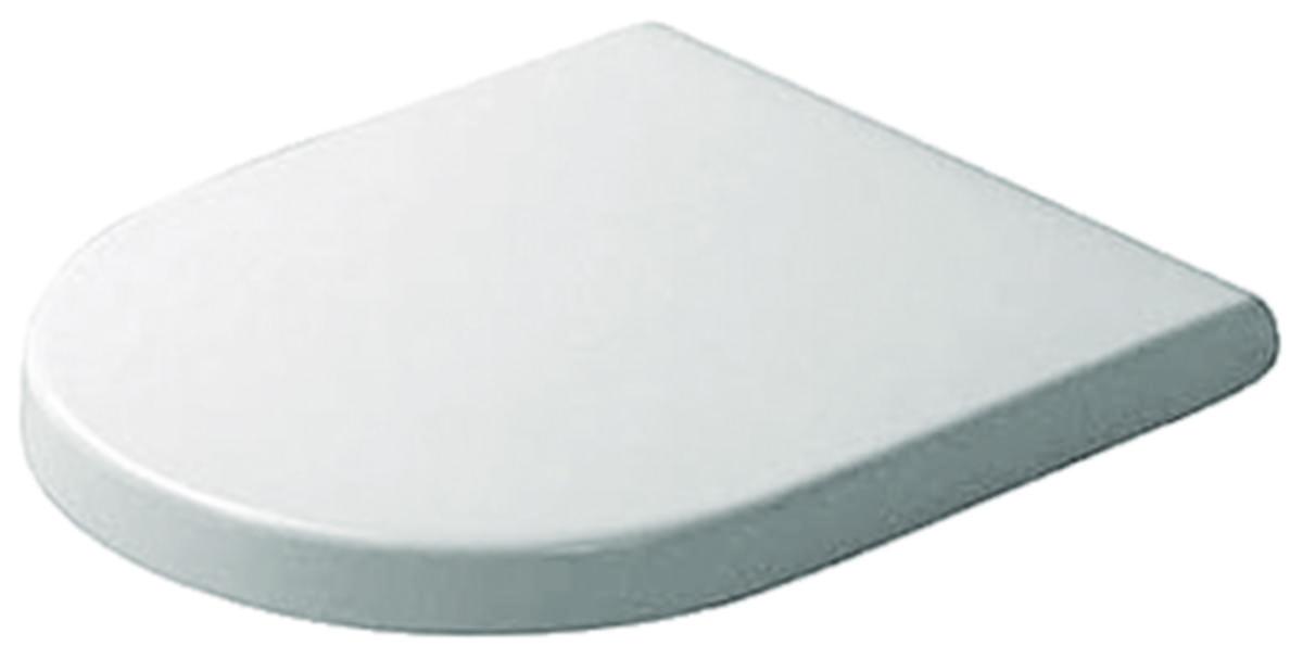 Klosettsete HC Starck 3, Duravit - Duravit Starck 3 klosettsete forsterket Hengsler rustfritt