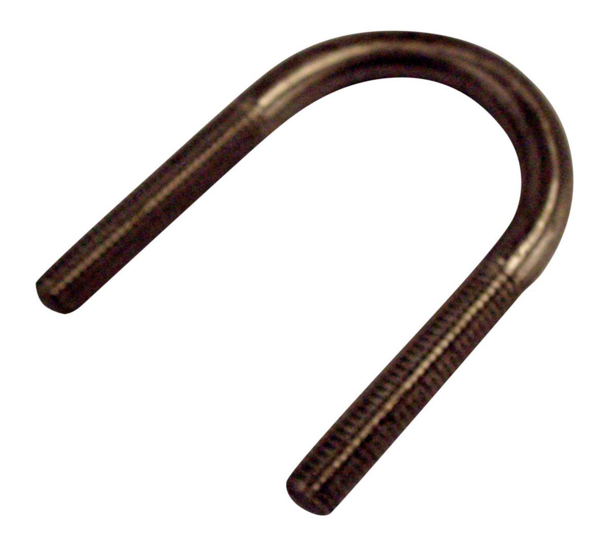 Rundtjernsbøyle U-bøyle Asveco NS 5550 - 3" (12mm) syrefast U-bøyle NS 5550