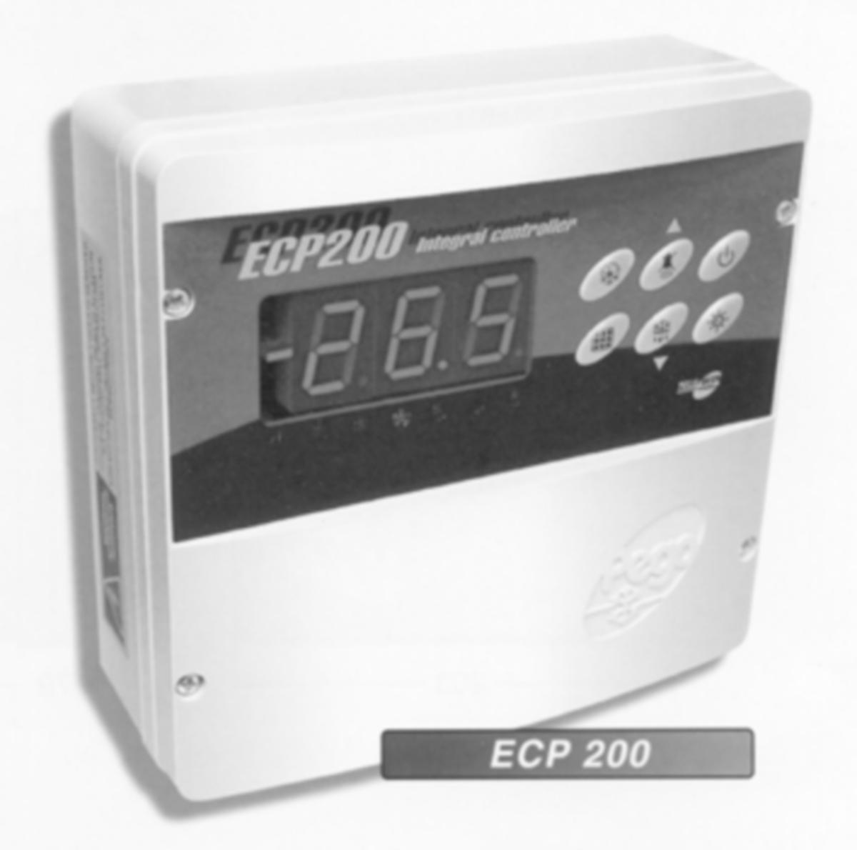 Styreskap med regulator - ELSKAP D-ECP200/2HP 1-FASE