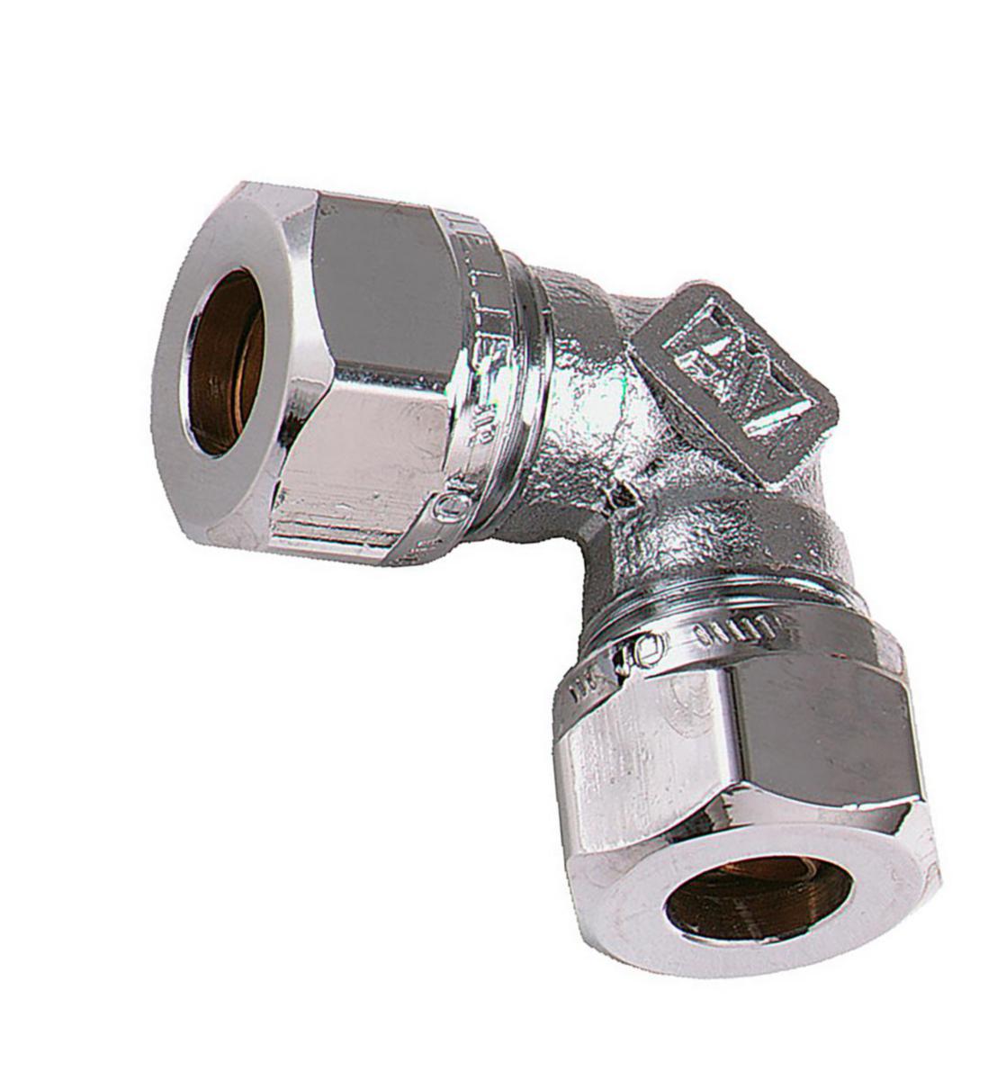 Kobberrørsvinkel Fkr - Kobberrørsvinkel Fkr 10mm Fkr 10mm