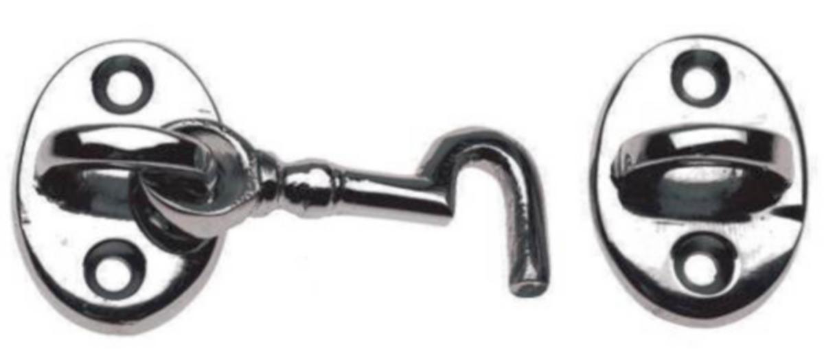 Kastekrok 7402 - Kabin/kastekrok 7405 Habo 72mm krom SB