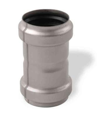 200 mm ACO pipe dobbelmuffe AISI 316