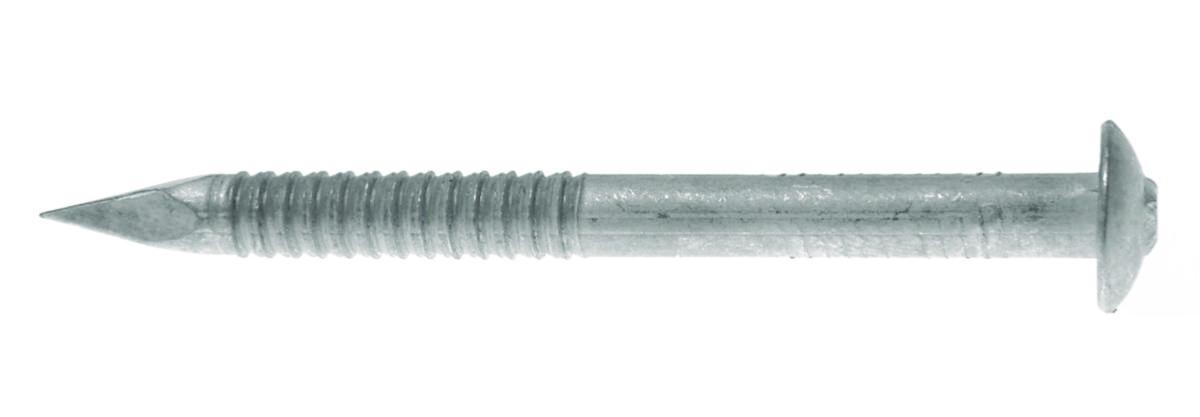 Korrugalspiker aluminium Gunnebo - Spiker Korrugal 75X4.5 alum m/skive 250pk Gunnebo