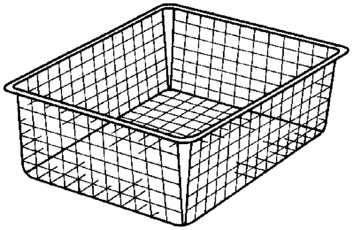 Trådskuffe Elfa - Trådskuffe 145110 Elfa 27X527X85mm hvit