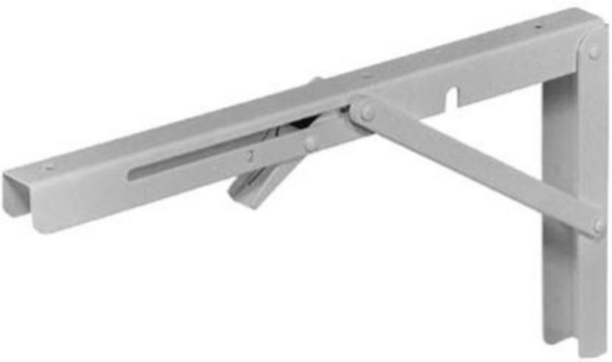Konsoll 195 sammenfallbar - Hyllevinkel 195 Habo hvit SB2