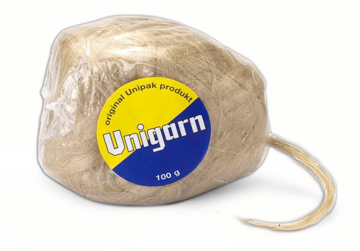 Hampnøste Unigarn - Lingarn Unigarn 45m nøste 0.1kg lin