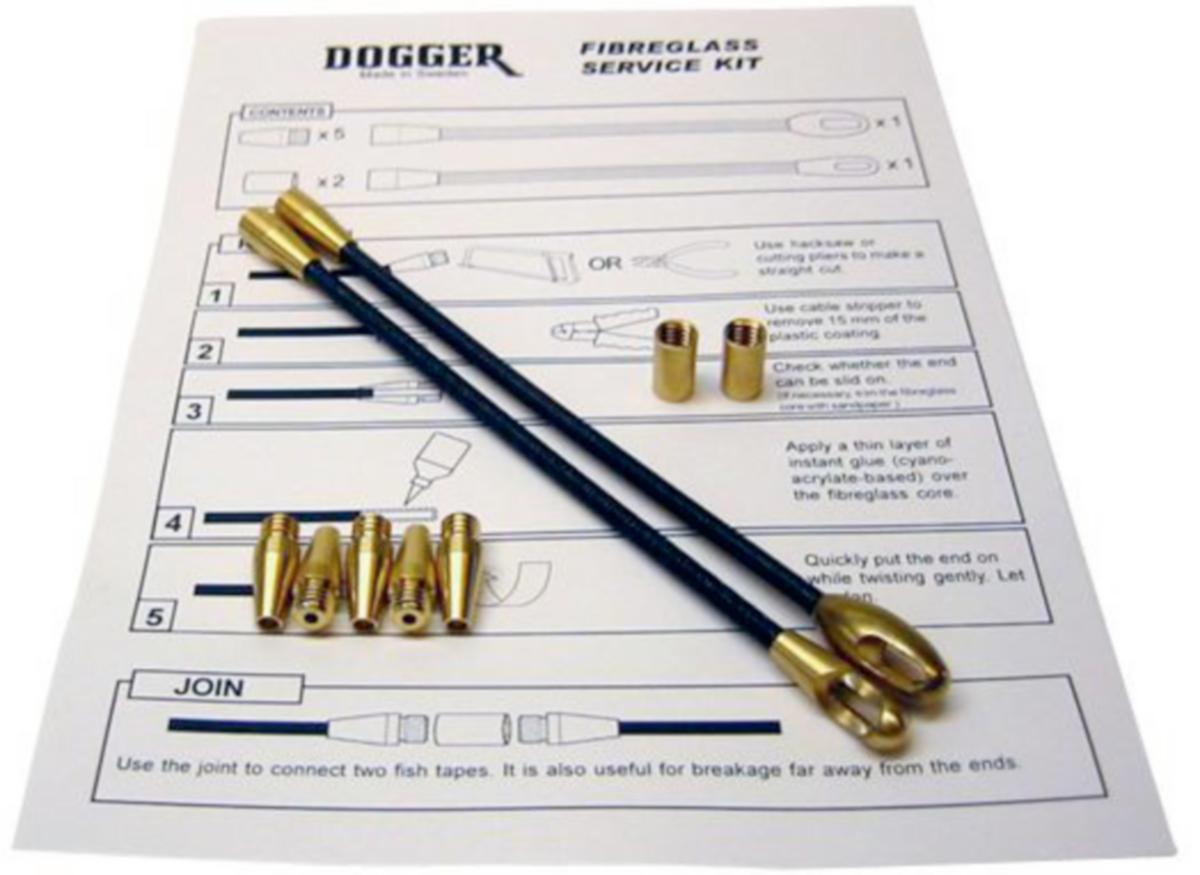 Servicekit Glassfiber - Service Kit glassfiberstav Dogger
