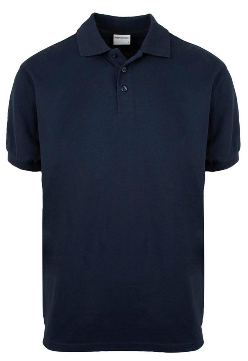 Piqueskjorte YOU® 6512 Organic Stretch - Piqueskjorte YOU 6512 Organic Stretch marine str S