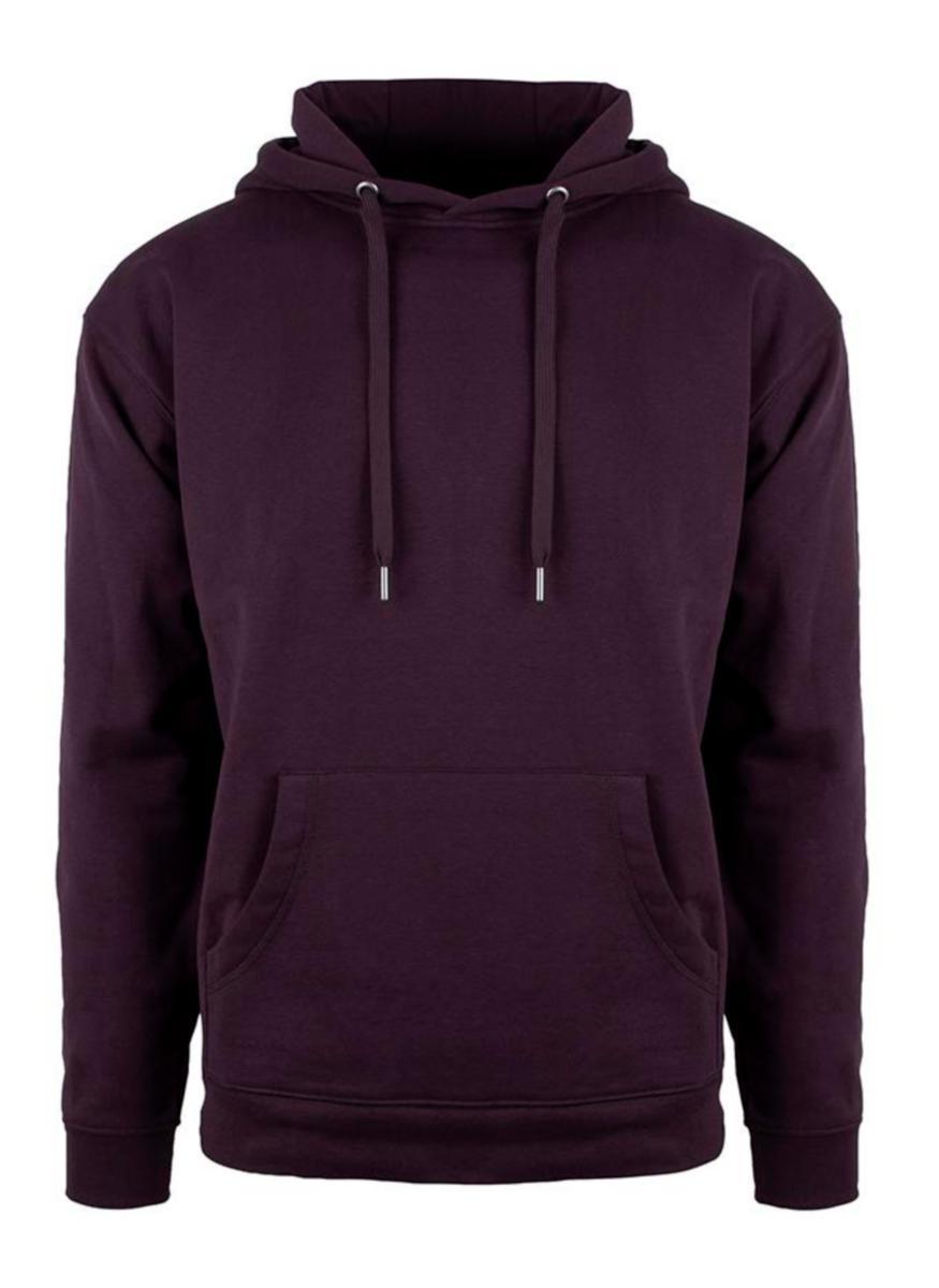 Hettegenser YOU® 6525 Organic GOTS - Hettegenser YOU 6525 Organic GOTS mørk burgunder str 3XL