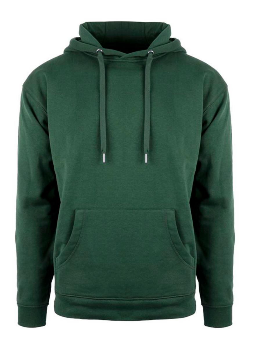 Hettegenser YOU® 6525 Organic GOTS - Hettegenser YOU 6525 Organic GOTS mørkegrønn str M