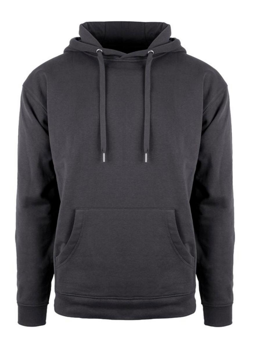 Hettegenser YOU® 6525 Organic GOTS - Hettegenser YOU 6525 Organic GOTS mørkegrå str 2XL